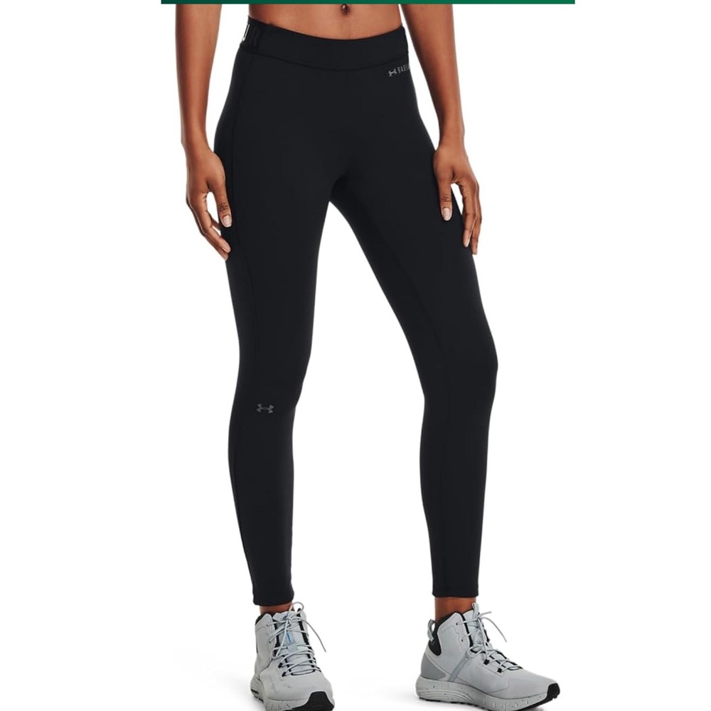 Under Armour‎ Womens Base 3.0 Black Leggings Thermal Base Layer Size Medium
